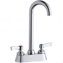 Elkay LK406LGN05L2 - 4'' Centerset with Exposed Deck Laminar Flow Faucet with 5'' Gooseneck Spout 2