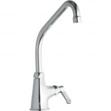 Elkay LK535HA08L2 - Single Hole with Single Control Faucet with 8'' High Arc Spout 2'' Lever Handl