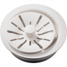 Elkay LKPDQD1RT - Quartz Perfect Drain 3-1/2'' Polymer Disposer Flange with Removable Basket Strainer and