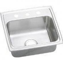 Elkay LRAD191865X - 18 Gauge 19'' X 18'' X 6.5'' Single Bowl Kitchen Sink