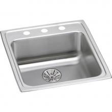 Elkay LRAD202265PD0 - Lustertone Classic Stainless Steel 19-1/2'' x 22'' x 6-1/2'', Single