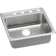 Elkay LRADQ2222650 - Lustertone Classic Stainless Steel 22'' x 22'' x 6-1/2'', 0-Hole Sin