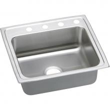 Elkay LRADQ2521650 - Lustertone Classic Stainless Steel 25'' x 21-1/4'' x 6-1/2'', Single