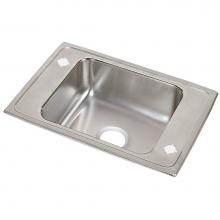 Elkay PSDKR25174 - Celebrity Stainless Steel 25'' x 17'' x 7-1/8'', Single Bowl Drop-in