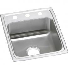 Elkay PSR17200 - Celebrity Stainless Steel 17'' x 20'' x 7-1/8'', Single Bowl Drop-in