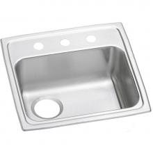 Elkay PSRADQ191955L1 - Celebrity Stainless Steel 19-1/2'' x 19'' x 5-1/2'', Single Bowl Dro