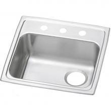 Elkay PSRADQ191955RMR2 - Celebrity Stainless Steel 19-1/2'' x 19'' x 5-1/2'', MR2-Hole Single