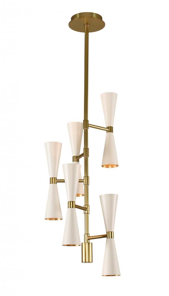 Milo 10 Light Foyer Chandelier