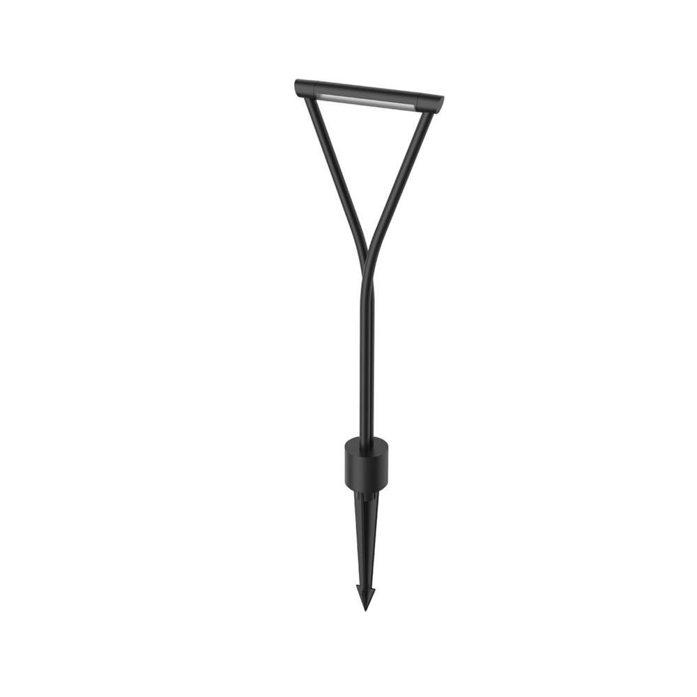 MARO 20&#34; EXTERIOR GARDEN BLACK, 4W, LV 12VAC, 3000K, 90CRI