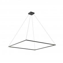 Kuzco Lighting Inc PD88160-BK - Piazza 60-in Black LED Pendant