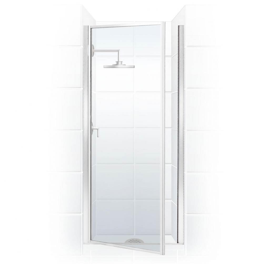 Pivot Door with Clear Glass, 36&apos;&apos;, Chrome