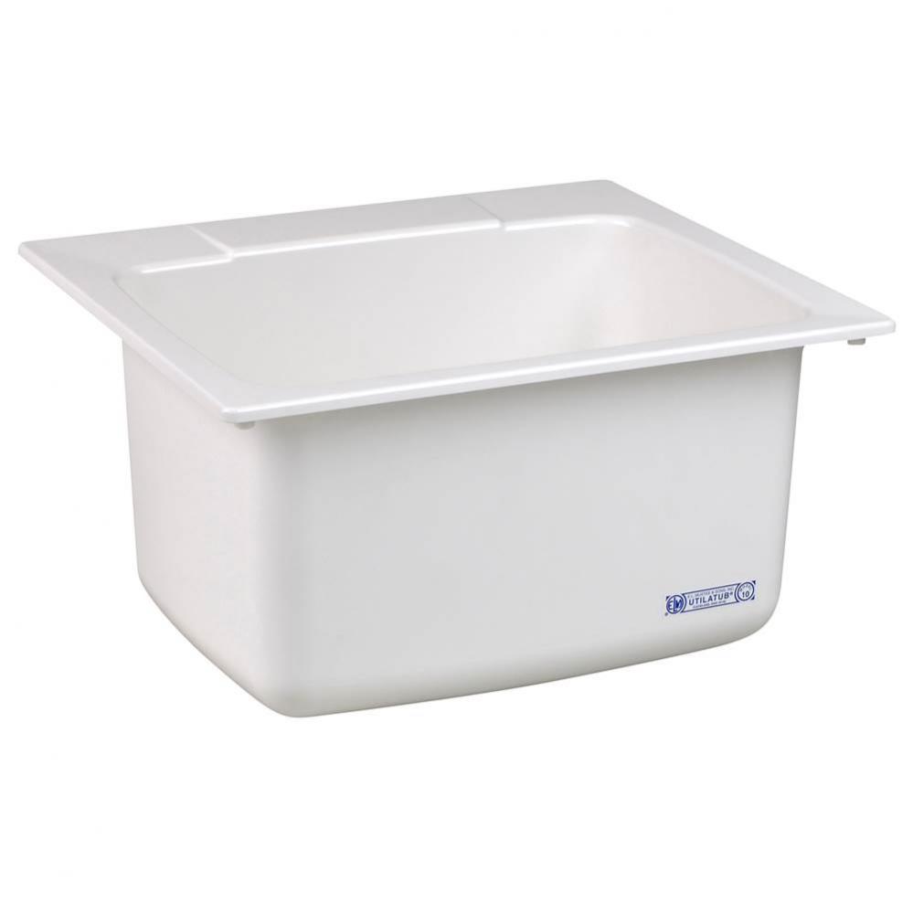 Utility Sink, 22&apos;&apos;x25&apos;&apos;, White