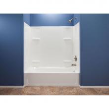 Mustee And Sons 950 - Durawall Bathtub Wall, White