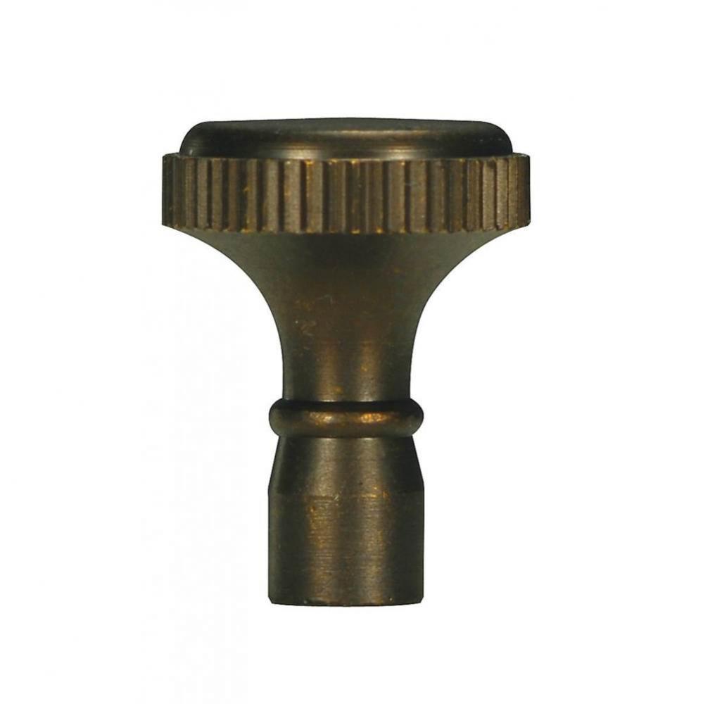 Dark Antique Brass Turn Knob