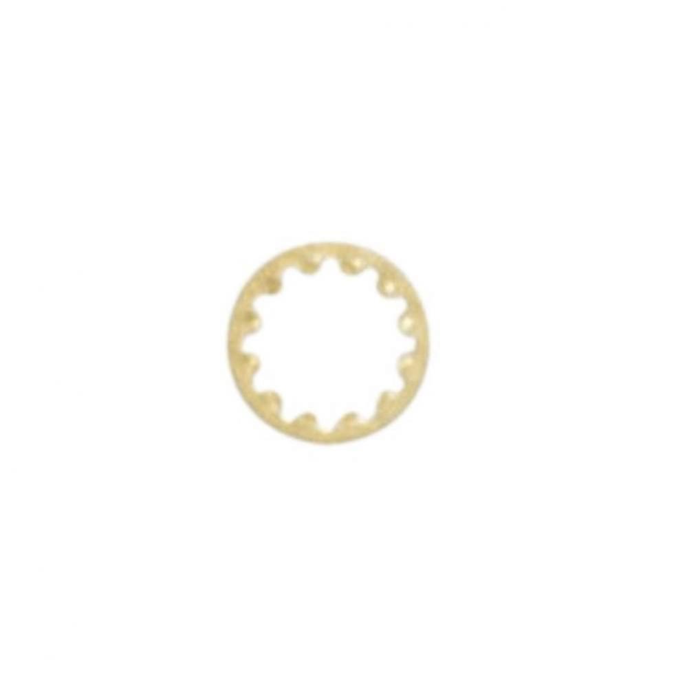 1/4 Ip Tooth washer Brass Plate