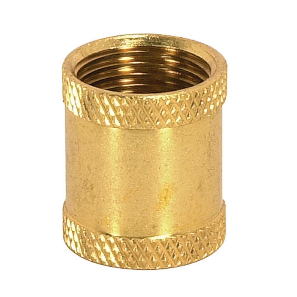 3/8 IP Brass Coupling