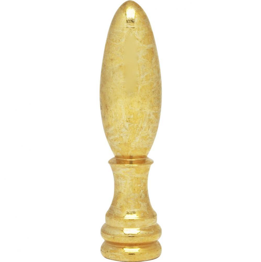 2-1/4&apos;&apos; Finial Brass Finish