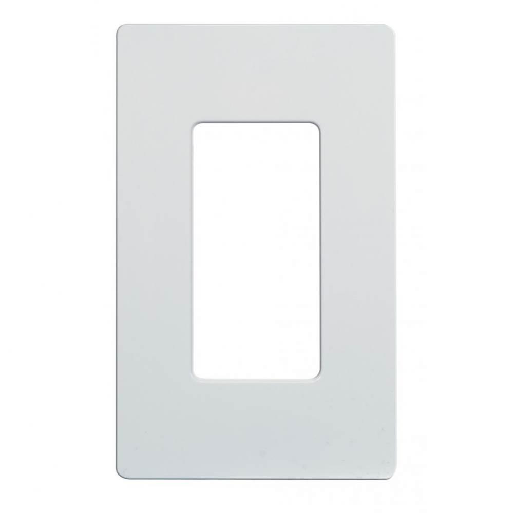 Claro Single Gang Wallplate White