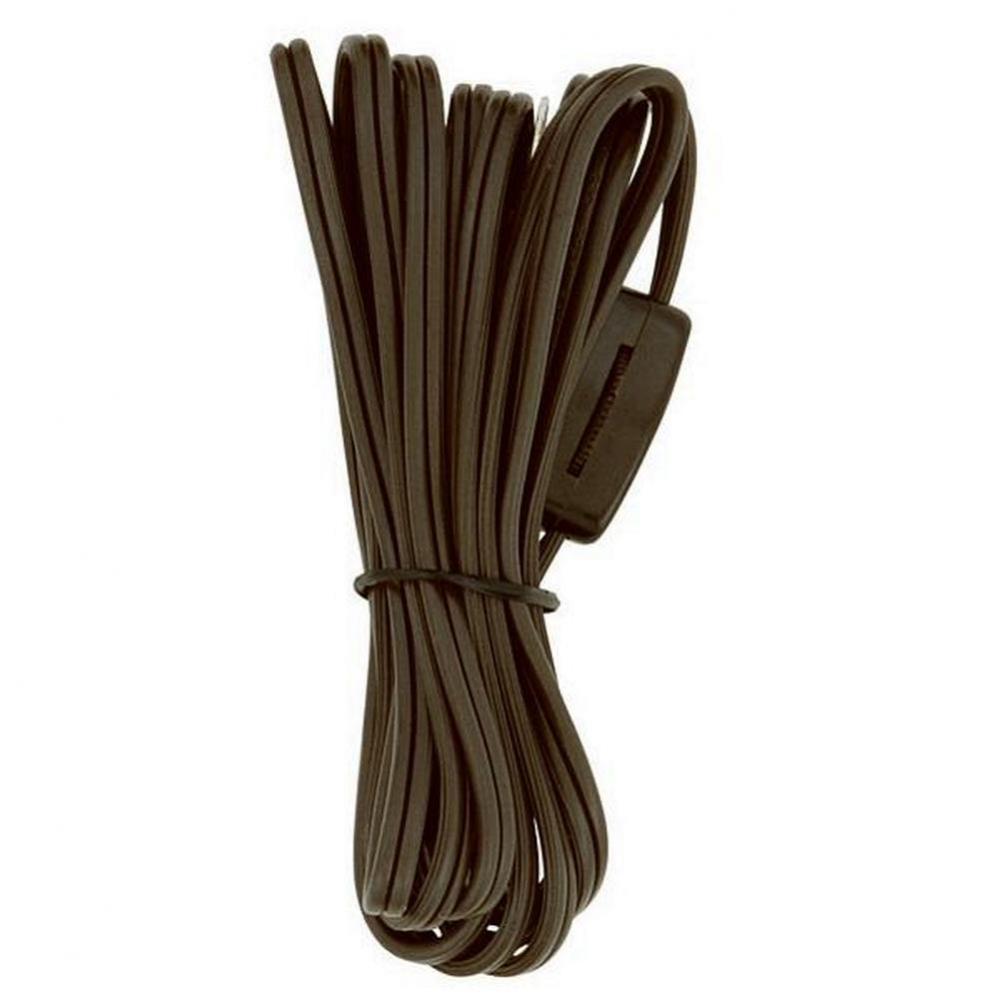 8 ft Brown Cord, Switch, Plug