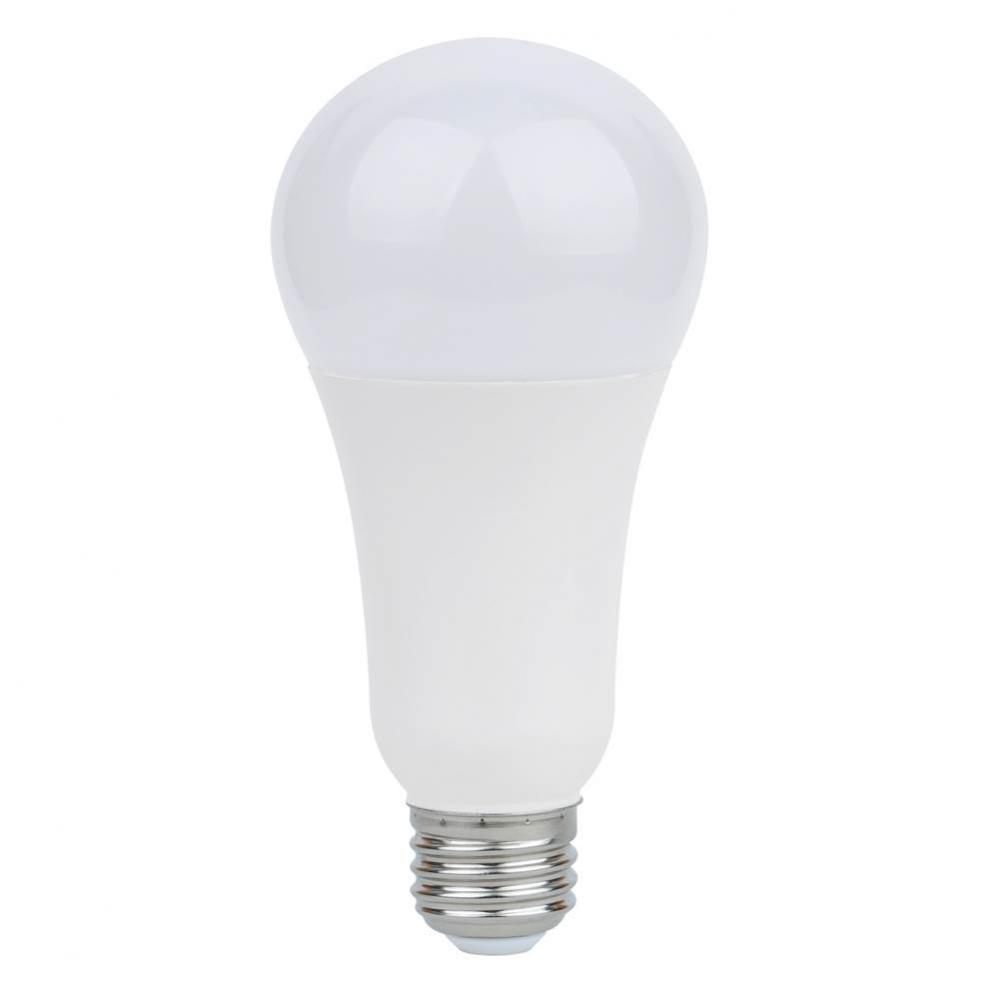 19 Watt; A21 LED; 2700K; Medium base; 220 deg. Beam Angle; 120-277 Volt