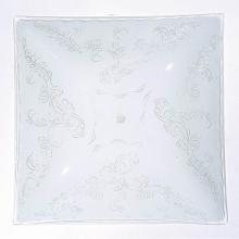 Satco 50/191 - 14'' White Fancy Square