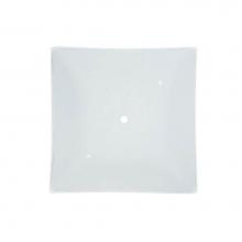 Satco 50/375 - 14'' Square White