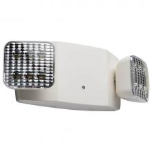 Satco 67-130 - Emergency Light, 90min Ni-Cad backup, 120/277V, Dual Head, Universal Mounting