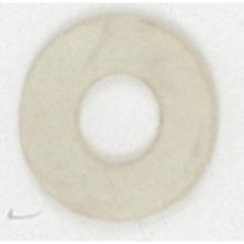 Satco 90-156 - 1/8 x 2'' White Rubber Washer