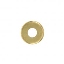 Satco 90-1772 - 3'' x 1/8 Check Ring Straight Edge Brass Plated