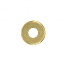 Satco 90-2061 - 1 3/8'' Check Ring Brass Plated 1/8 Slip