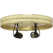 Satco 90-766 - Pol Brass 10'' Pan