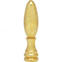 Satco 90-838 - 2-1/4'' Finial Brass Finish