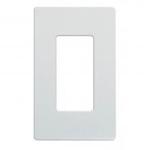 Satco 96-121 - Claro Single Gang Wallplate White