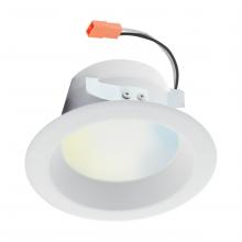 Satco S11259 - 8.7 W 4'' LED Recessed Downlight, Tunable White, Starfish IOT, 120 V, 700 Lumens