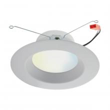 Satco S11260 - 10 W 5-6'' LED Recessed Downlight, Tunable White, Starfish IOT, 120 V, 800 Lumens