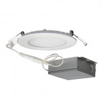 Satco S11602 - 10 W LED Direct Wire Downlight, Edge-lit, 4'', 5000K, 120 V, Dimmable, Round, Remote Dri