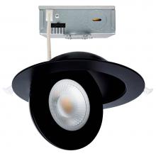 Satco S11862 - 15WLED/GBL/6/CCT/RND/BLK