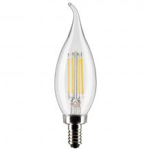 Satco S21298 - 4CA10/LED/940/CL/120V/E12