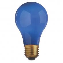 Satco S4981 - 40W A19 CERAMIC BLUE 130V