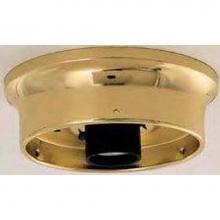 Satco S70-231 - 4''Brass Finish Wired Holder