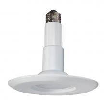 Satco S9598 - 8.5 W Downlight Retrofit LED, 4'' Trim, 2700K, Medium base, 120 V, 115 Deg Beam Spread,