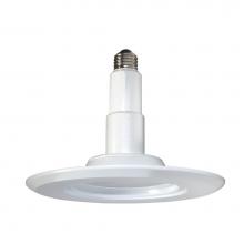 Satco S9599 - 12 W Downlight Retrofit LED, 5-6'' Trim, 2700K, Medium base, 120 V, 110 Deg Beam Spread,