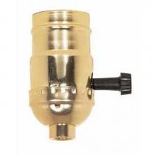 Satco 90-421 - Brite Gilt Light Medium Base Socket