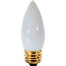 Satco A3638 - 40W TORP STD WHT 130V