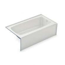 Aker 141350-R-000-002 - TO-3260 60 in. x 32 in. Rectangular Alcove Bathtub with Right Drain in White