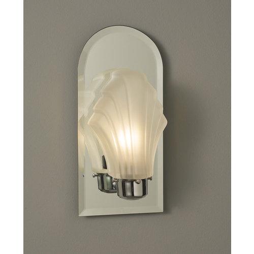 Side light, Recessed, 6-1/2 in. x 13-3/4 in.,  Beveled-Edge Mirror.