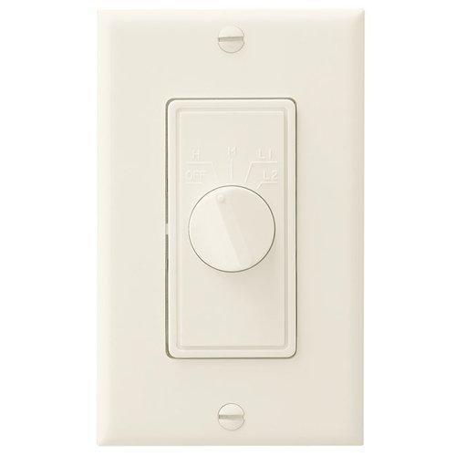 Fan/Light Control, Ivory, 4-speed, 1.5 amp., 120v.