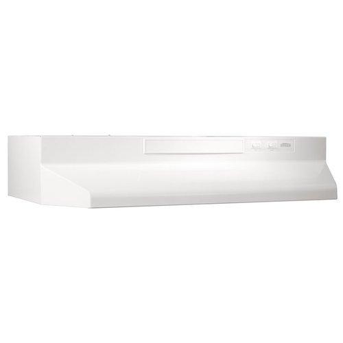 White-on-White Range Hood