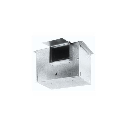 In-Line Ventilator; 1214 CFM Straight Through, 6.7 Sones; 1076 CFM Right Angle, 3.5 Sones. 120V.