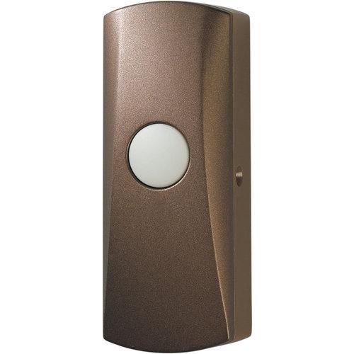 Door Chime, Pushbotton, Wireless — Oil-Rubbed Bronze Unlighted